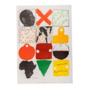 Joe Tilson (English 1928-2023) Anti-apartheid poster