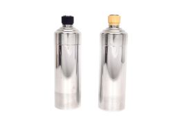 Chase, USA Two cocktail shakers