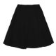 Chanel Black Wool Crepe Pleat Skirt - Size 38 - Image 1 of 3