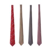 Hermes Four Mixed Silk Ties