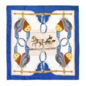 Hermes 'Carrick a Pompe' Silk Scarf