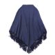 Badiali Blue Marl Cashmere Knit Wrap Shawl - Image 2 of 3