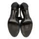 Chanel Metallic Navy CC Shoe Boot - Size 36.5 - Image 4 of 4