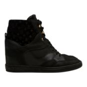 Louis Vuitton Black Clifftop Wedge Sneaker - Size 38.5