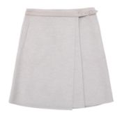 Loro Piana Beige Cashmere Wrap Skirt - Size 38