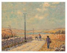 § Cecil Cooke (British, 20th Century) Maltese Landscape