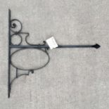 A W. H. Smith wrought iron bracket