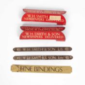 Sundry W. H. Smith small signage