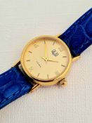 Glashütte Damenuhr 585 Gold aus 1992