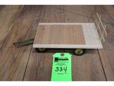 JD Rubber Tire Running Gear w/Custom Wood Hay Bed