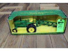 JD 3020 Tractor w/WF & 4 Bottom Plow