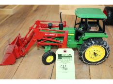 JD 4040 Tractor w/Westendorf Loader, Rear Tire Chains - No Box