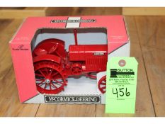 McCormick Deering Tractor on Steel - Red