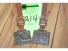 Watch Fobs - Adams Motor Grader, Crane