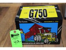 MM G750 FWA Tractor w/Duals - Toy Farmer Edn