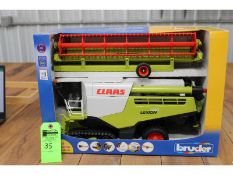 Claas 780 Lexion Combine on Tracs