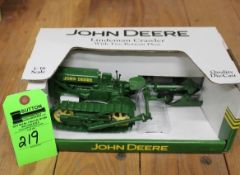 JD Lindeman Crawler w/2 Bottom Plow