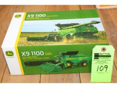 JD X9 1100 Tracked Combine - JD 2021 Farm Show - 1/64th Scale