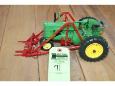 A JD Tractor w/Front End Loader - As Is - No Box