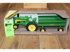 JD 630 LP Tractor w/Flarebox Wagon