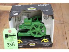 JD Mdl. E Gas Engine on Truck