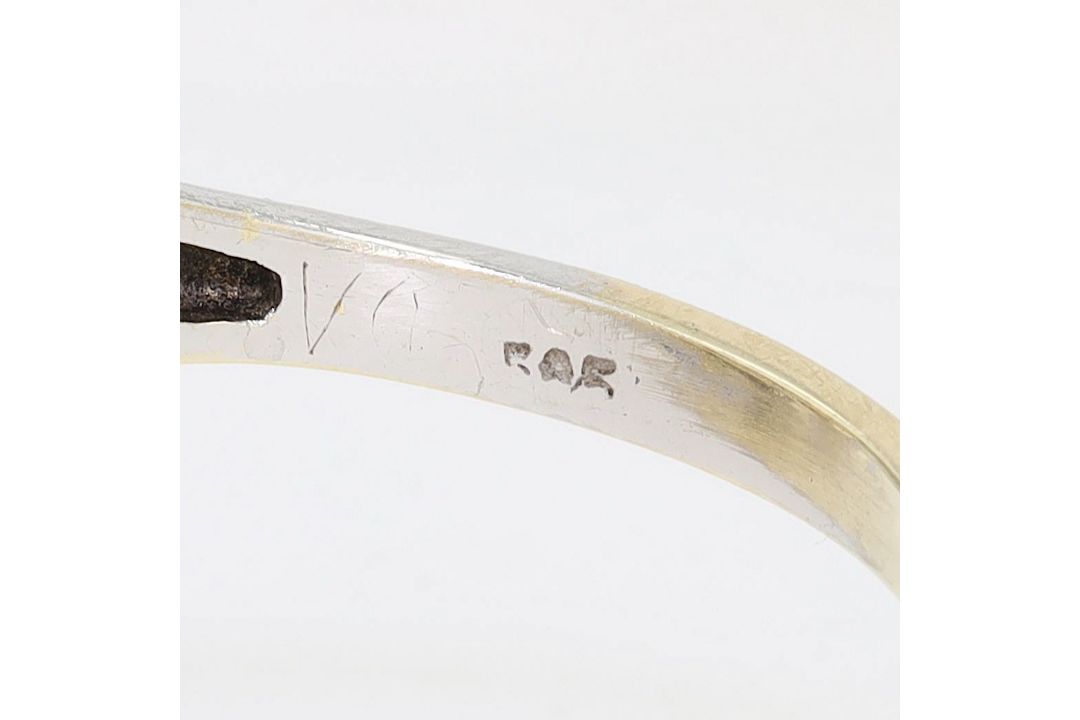 Ring in 585er Gold mit Brillanten - Bild 5 aus 6