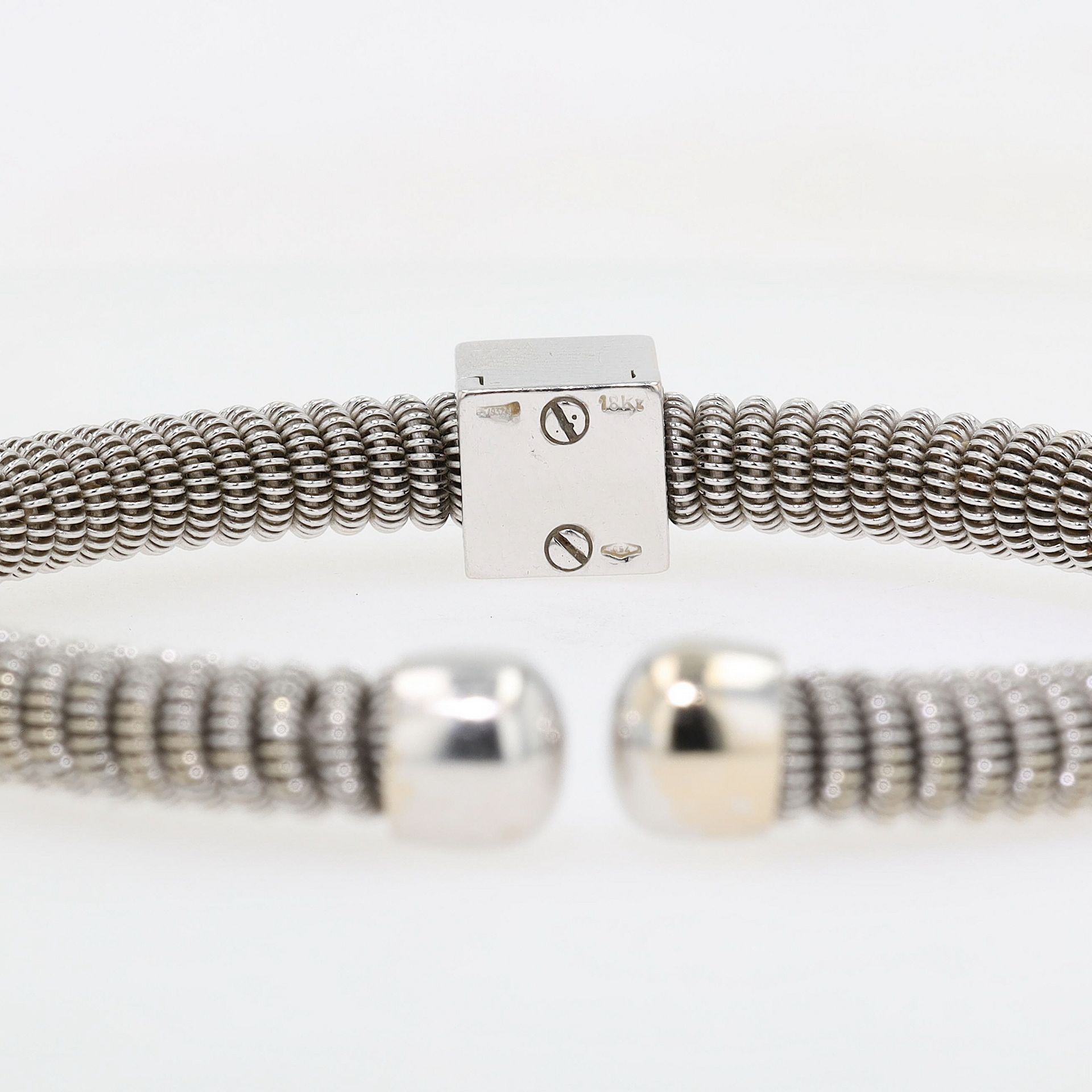 Armspange in 750er Gold mit Brillanten  - Bild 4 aus 7