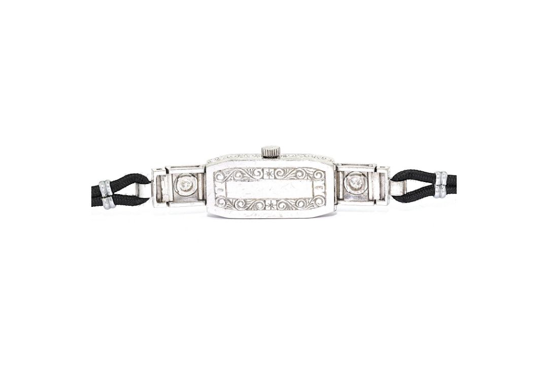 Armbanduhr 585 Gold mit Diamanten  - Bild 4 aus 5