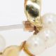 Brosche in 585er Gold mit Zuchtperlen  - Bild 5 aus 5