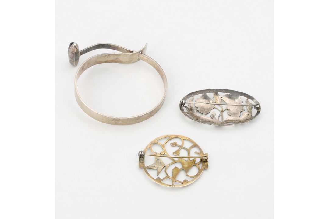 3 Teile Silberschmuck - Bild 2 aus 2