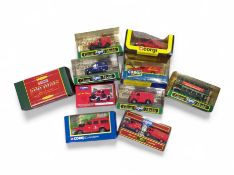 A collection of ten boxed Corgi miniatures