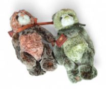 Two Charlie bears, one being boxed. Comprises: 