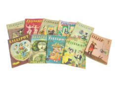 A small quantity of Lilliput magazines from 1947-1950