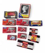 A collection of twelve boxed Corgi miniatures