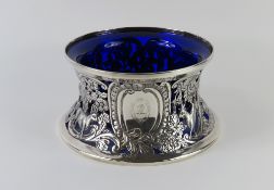 An Irish silver dish ring