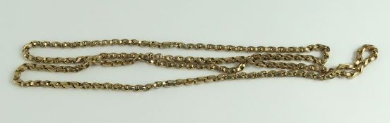 A fancy link chain, possibly originally part of a
