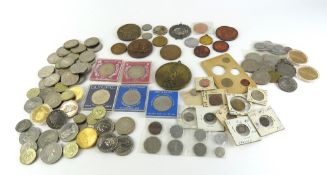 A collection of UK and commonwealth commemorative coins