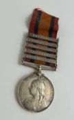 A British Queen's South Africa medal of 1899 - 1902