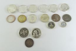 A silver one ounce 1994 Australian 1 dollar