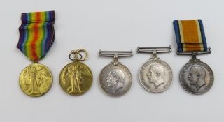 A British Great War Victory Medal, the rim engraved