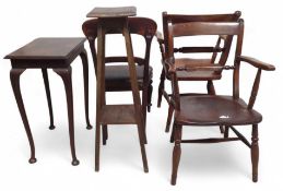 A collection of antique furniture