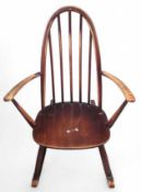 An Ercol style rocking chair