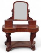 A Duchess mahogany dressing table