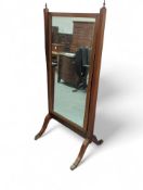 A cheval mirror