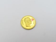 A 1974 Venezuelan ounce medal, 7.6g gross