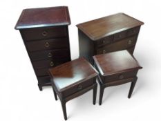 Four pieces of Stag furniture