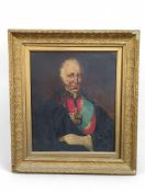 British School (likely 19th century), portrait of