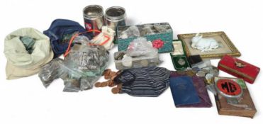 A large collection of 20th century coins