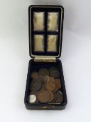 A case of world interest coinage, including three
