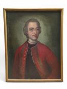 Georgian, half-length portrait of an officer, oil